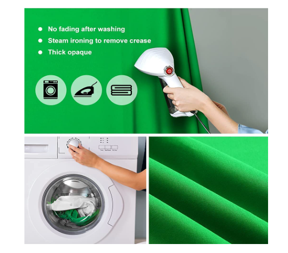 Colorsoft™ Green Screen with Background Stand, 8x10 Ft. Wide Green Backdrop with 9x9 Ft.