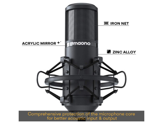 MAONO AU-PM420 USB Podcast Condenser Microphone