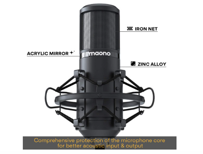 MAONO AU-PM420 USB Podcast Condenser Microphone